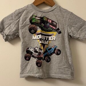 Monster Jam Gray T-Shirt